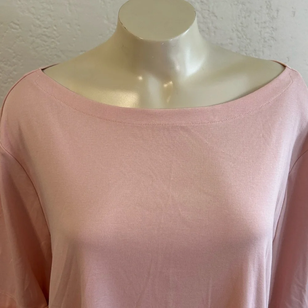 LAUREN RALPH LAUREN light pink top Sz 3X NWT